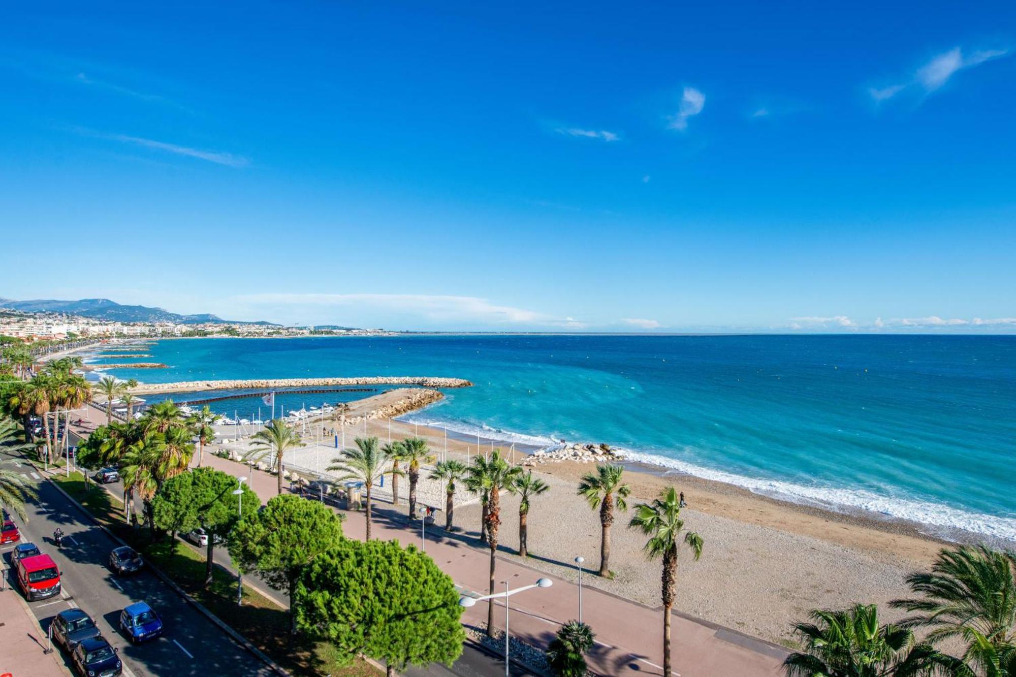 Le Balcon Sur La Baie - Welkeys Apartment Кан сюр Мер Екстериор снимка